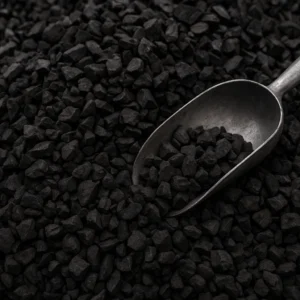 Photo of Coconut shell charcoal exporter Indonesia crushed 3–30 mm