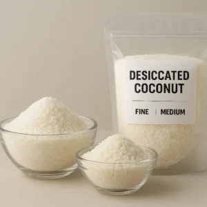 Desiccated Coconut (Fine & Medium Grade)